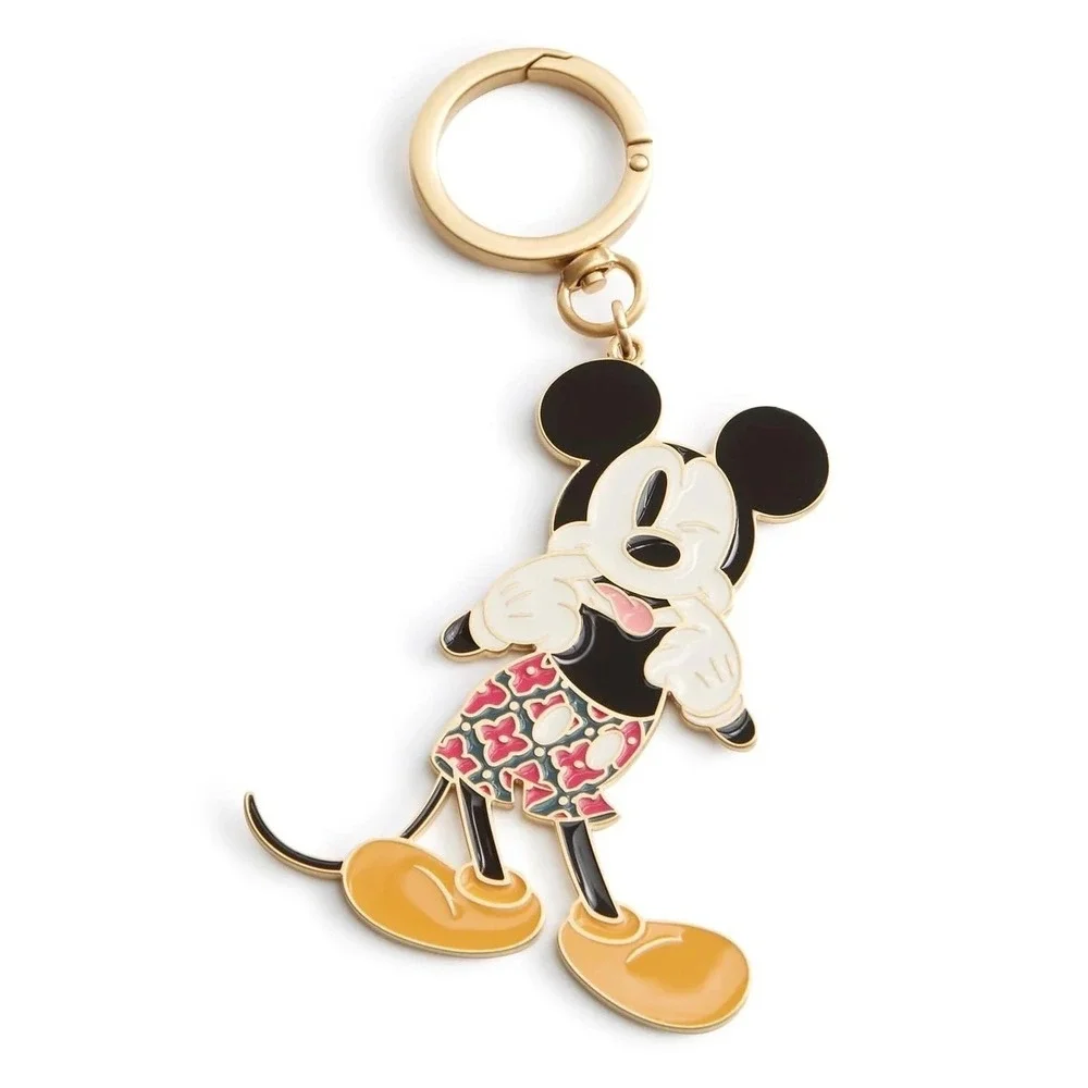Vera Bradley Disney Silly Mickey Keychain Bag Charm NWT 2024 LE Enamel Collector
